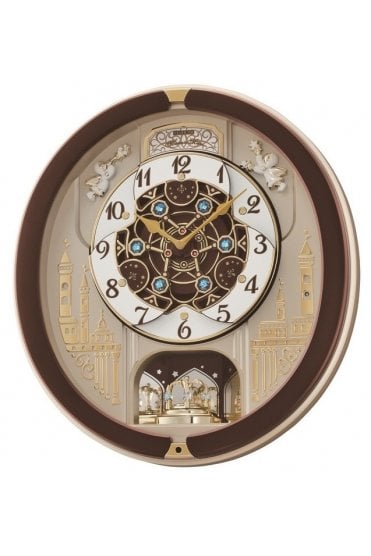 Seiko Musical Marionette Wall Clock QXM291B