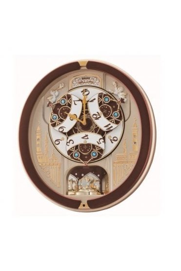 Seiko Musical Marionette Wall Clock QXM291B