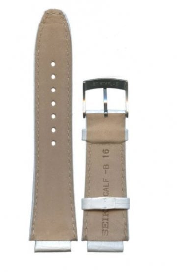 Seiko SND875P1 22mm Replacement Leather Watch Strap 4LE7JB