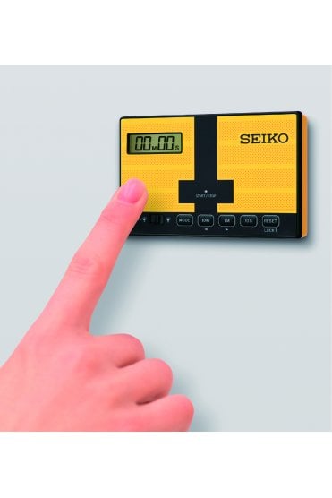 Seiko Sports Stopwatch Digital Alarm Clock QHL098Y