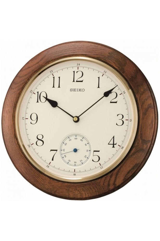 Seiko  Station Wall Clock - Analogue Display - Quartz Movement - QXA432B