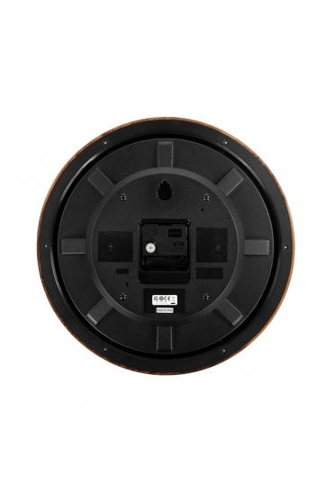 Seiko Timeless Dark Brown 32cm Wall Clock QHA014B