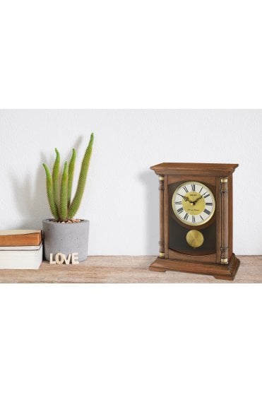 Seiko Wooden Westminster Mantel Clock QXQ034B