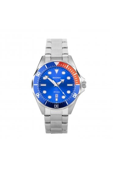 Sekonda Exclusive Gents Divers Style Sports Bracelet Watch 30087