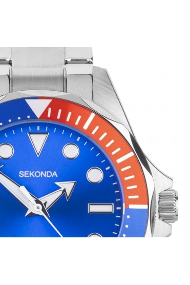 Sekonda Exclusive Gents Divers Style Sports Bracelet Watch 30087