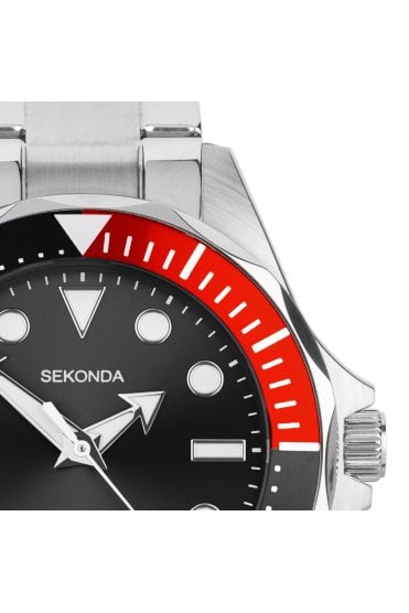 Sekonda Exclusive Gents Divers Style Sports Bracelet Watch 30089