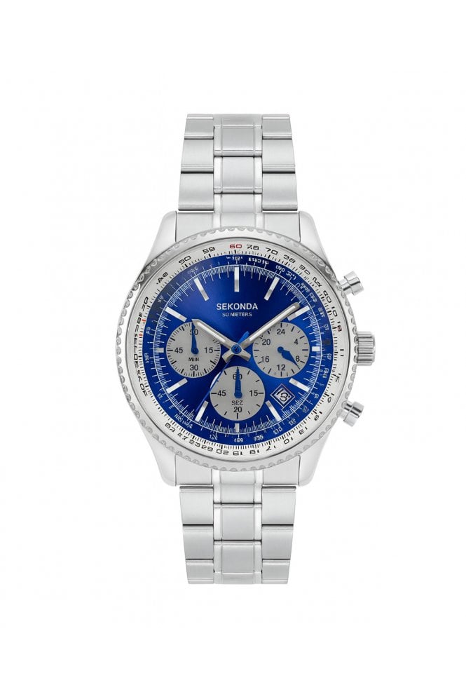 Sekonda  Gents Chronograph 42mm Watch 1056