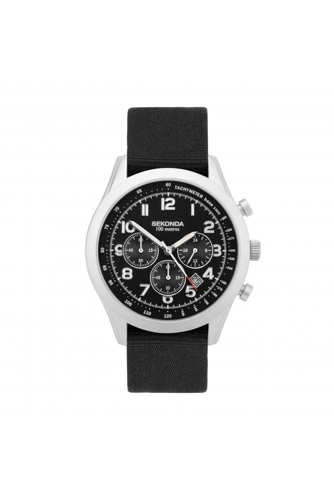 Sekonda  Gents Military Style Chronograph Watch 30064