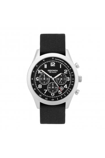 Sekonda Gents Military Style Chronograph Watch 30064