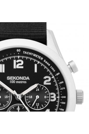 Sekonda Gents Military Style Chronograph Watch 30064