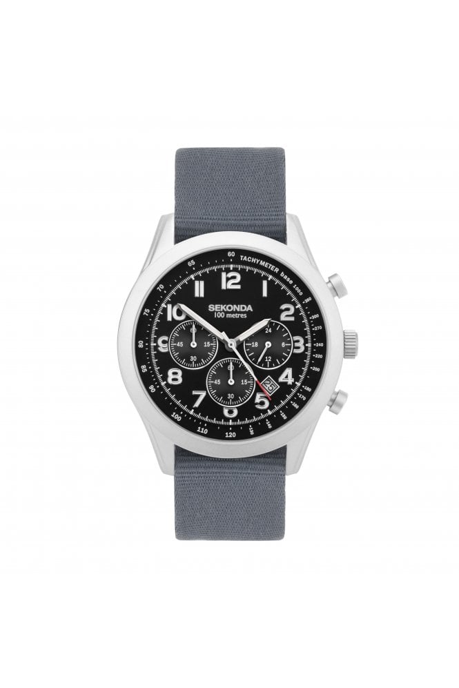 Sekonda  Gents Military Style Chronograph Watch 30065