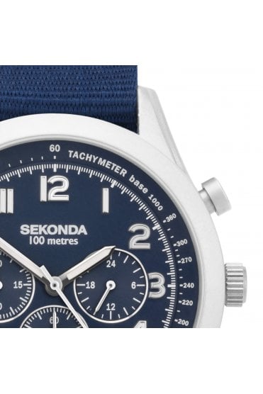 Sekonda Gents Military Style Chronograph Watch 30066