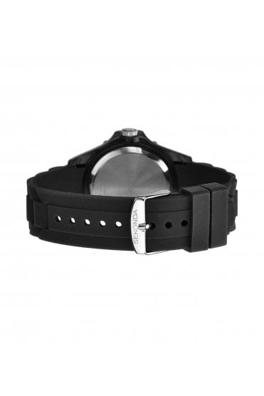 Sekonda Gents Silicone Strap 44mm 5ATM Watch 3361