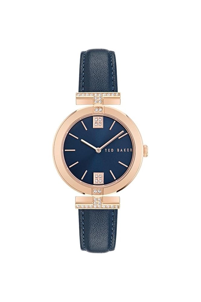 Ted Baker  Ladies Blue Leather 36mm Watch BKPDAF304