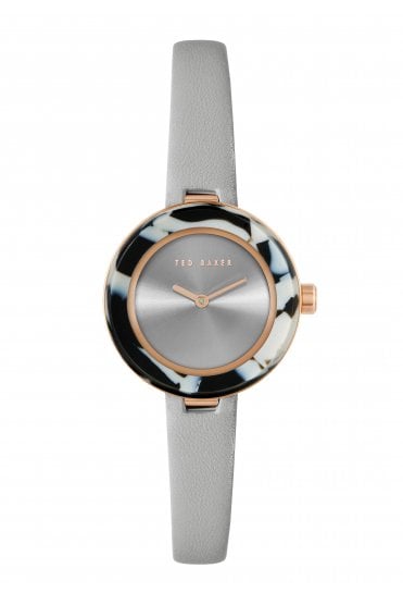 Ted Baker Ladies Lenara Acetate Grey Dial 28mm Watch BKPLEF110