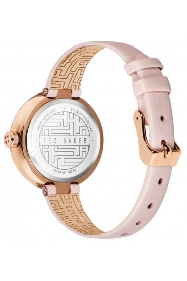 Ted Baker Ladies Lenara Pink Dial 28mm Watch BKPLEF111