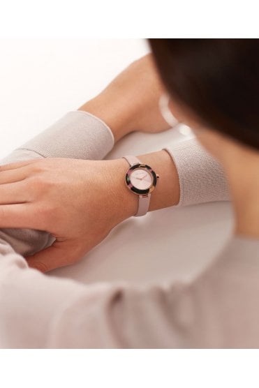 Ted Baker Ladies Lenara Pink Dial 28mm Watch BKPLEF111