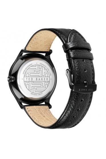 Ted Baker Manhatt Gents Leather Strap Watch BKPMHS115