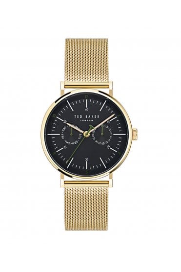 Ted Baker Phylipa Gents Timeless Black Dial 41mm Watch BKPPGS404