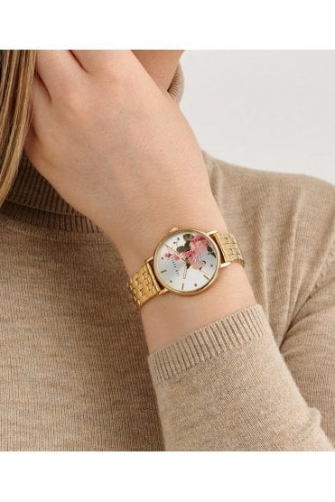 Ted Baker Phylipa Ladies Silver Dial Romance 34mm Watch BKPPHF309