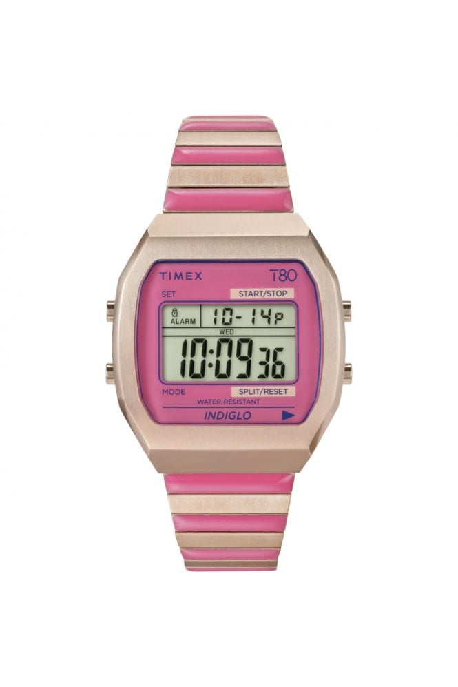 Timex  80 36mm Stainless Steel Expansion Band Watch TW2W41600