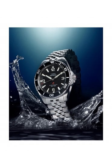 Timex Deepwater Arctic 40mm Stainless Steel Bracelet Watch TW2Y64500