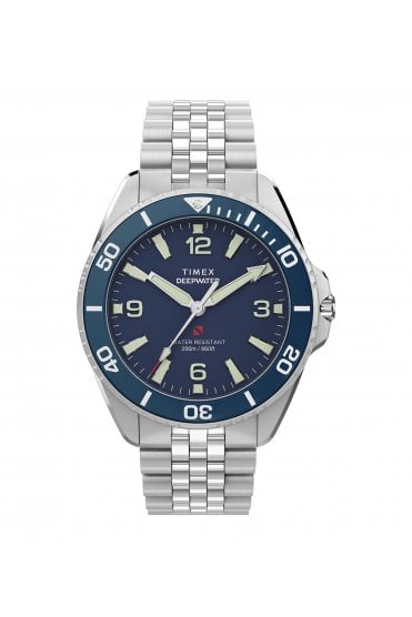 Timex Deepwater Arctic 40mm Stainless Steel Bracelet Watch TW2Y64600