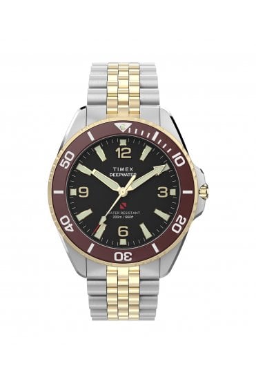 Timex Deepwater Arctic 40mm Stainless Steel Bracelet Watch TW2Y64700