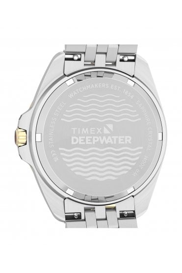 Timex Deepwater Arctic 40mm Stainless Steel Bracelet Watch TW2Y64700
