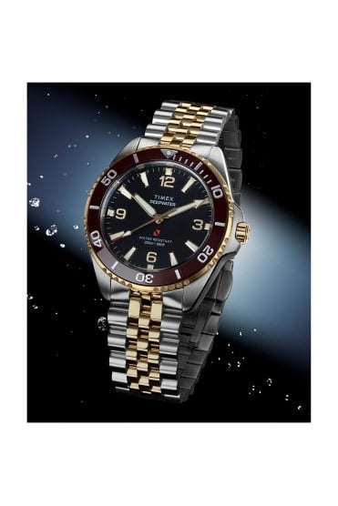 Timex Deepwater Arctic 40mm Stainless Steel Bracelet Watch TW2Y64700