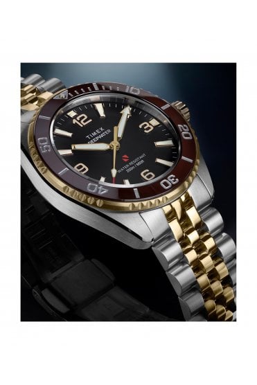 Timex Deepwater Arctic 40mm Stainless Steel Bracelet Watch TW2Y64700