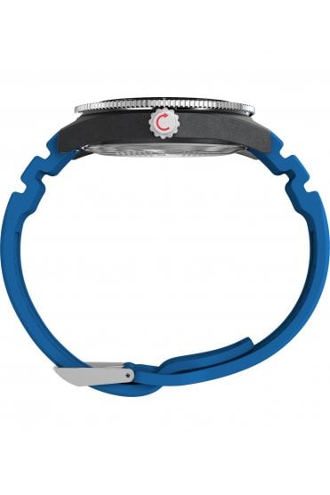 Timex Deepwater Reef 200 44mm Synthetic Rubber Strap Watch TW2Y02500