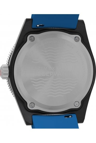 Timex Deepwater Reef 200 44mm Synthetic Rubber Strap Watch TW2Y02500