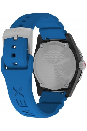 Timex Deepwater Reef 200 44mm Synthetic Rubber Strap Watch TW2Y02500