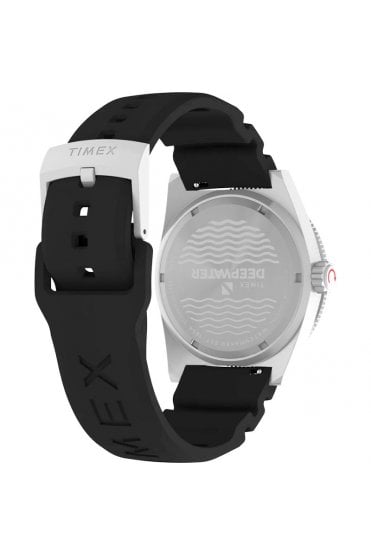 Timex Deepwater Reef 200 GMT 41mm Rubber Strap Watch TW2W75000