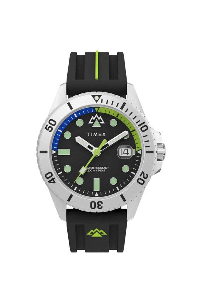 Timex  Expedition Anchorage 42mm Silicone Strap Watch TW2W41700
