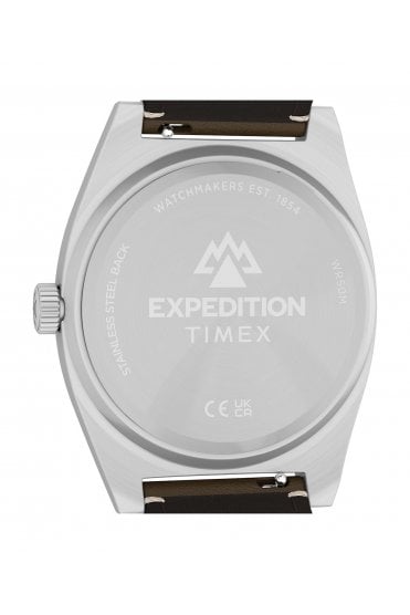 Timex Expedition Capstone 39mm Eco-Friendly Leather Strap Watch TW2Y30600