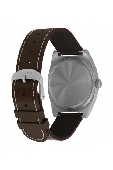 Timex Expedition Capstone 39mm Eco-Friendly Leather Strap Watch TW2Y30600