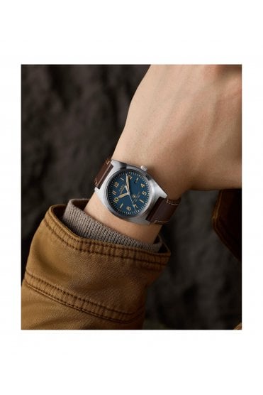Timex Expedition Capstone 39mm Eco-Friendly Leather Strap Watch TW2Y30600