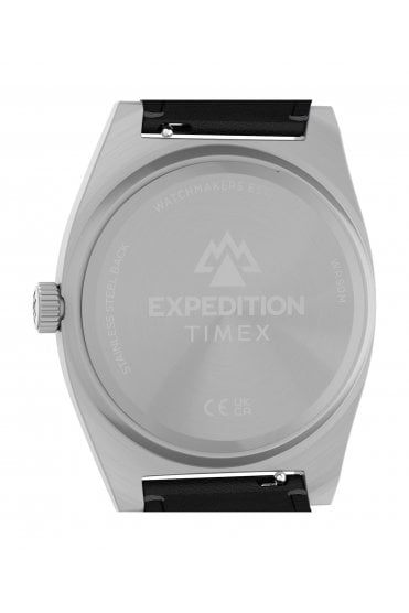 Timex Expedition Capstone 39mm Eco-Friendly Leather Strap Watch TW2Y30700
