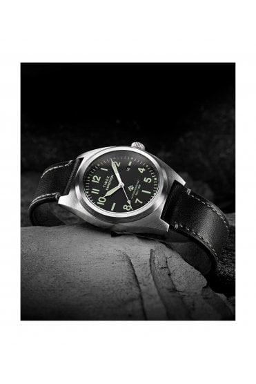 Timex Expedition Capstone 39mm Eco-Friendly Leather Strap Watch TW2Y30700