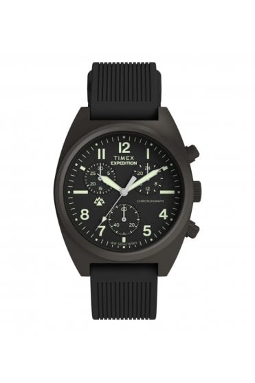 Timex Expedition Capstone Chronograph 41mm Silicone Strap Watch TW2Y61000