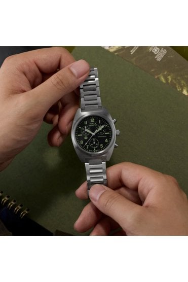 Timex Expedition Capstone Chronograph 41mm Stainless Steel Bracelet Watch TW2Y61200