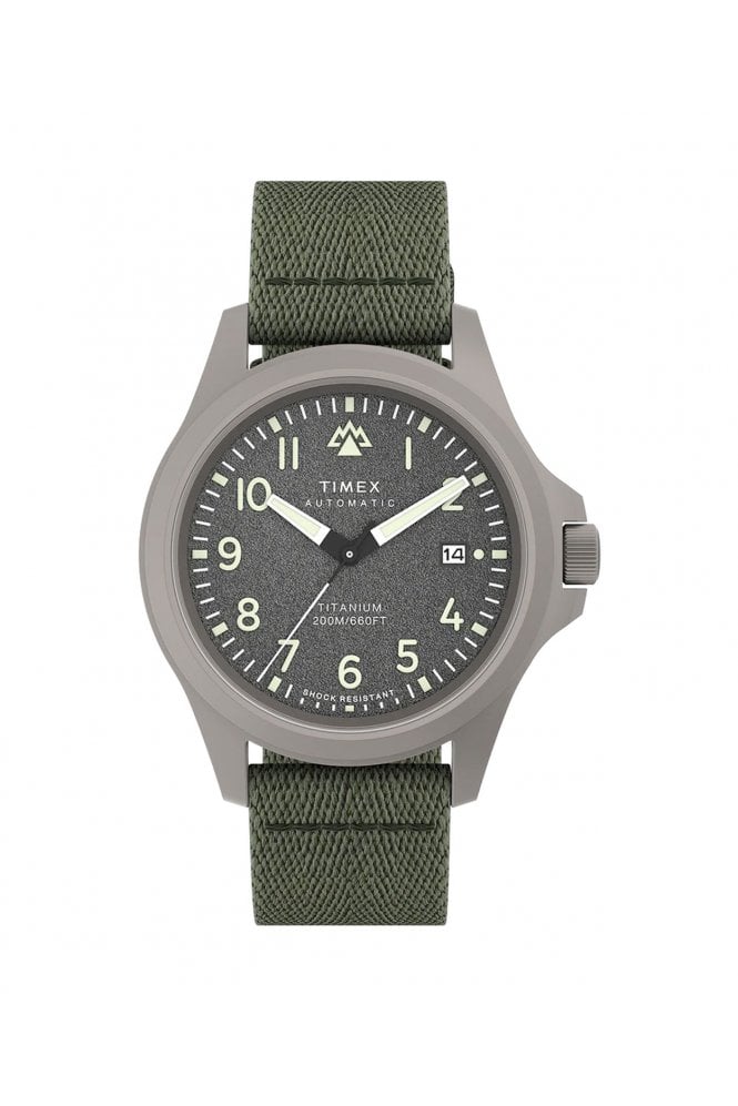 Timex  Expedition North Titanium Automatic 41mm Watch TW2V95300