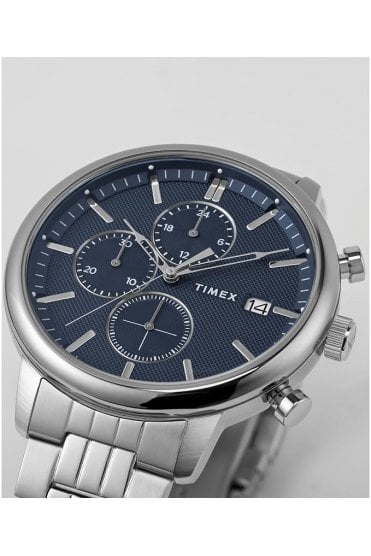 Timex Gents Chicago Chronograph Bracelet Watch TW2W67900