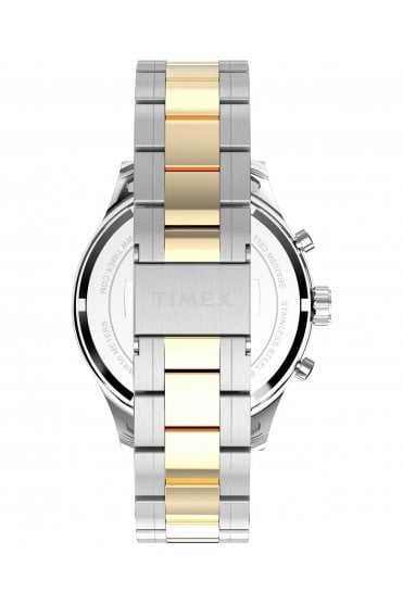 Timex Gents Chronograph Bracelet 42mm 5ATM Watch TW2Y01500