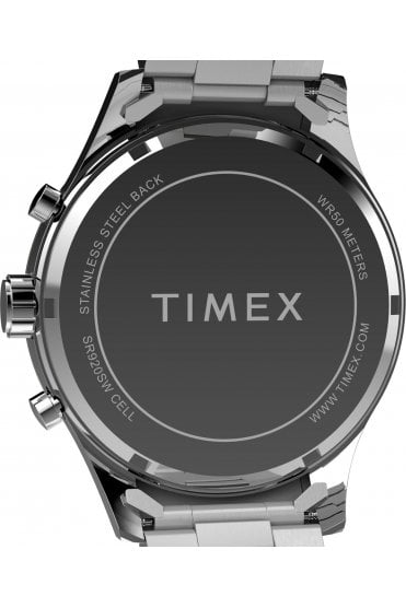 Timex Gents Chronograph Bracelet 42mm 5ATM Watch TW2Y01500