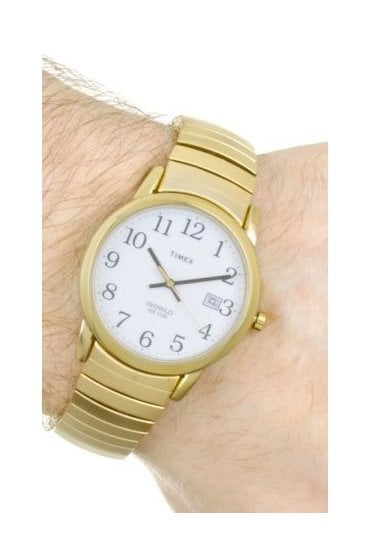 Timex Gents Easy Reader Indiglo Expander Watch T2H301