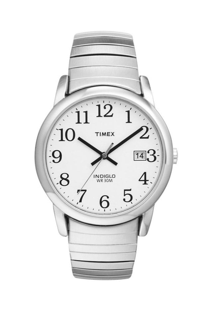 Timex  Gents Easy Reader Indiglo Expander Watch T2H451