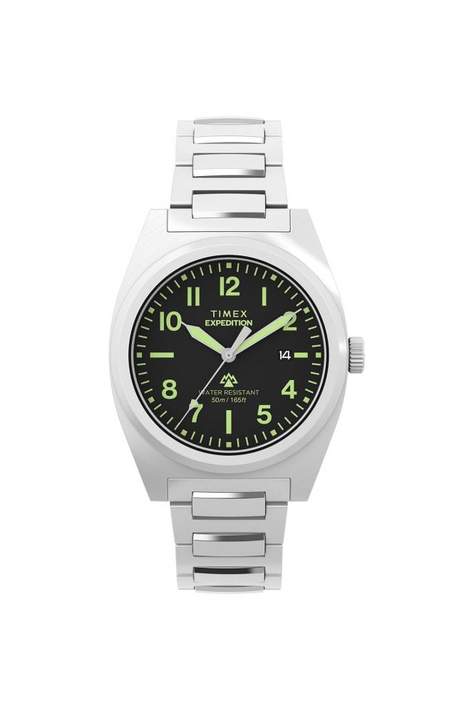 Timex  Gents Expedition® Capstone 39mm Stainless Steel Bracelet Watch TW2Y18300